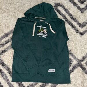 excellent condition. Worn once. Life is good men’s hoodie.